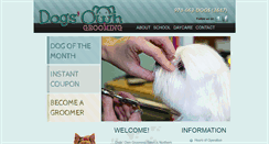 Desktop Screenshot of dogsowngroomingsalon.com